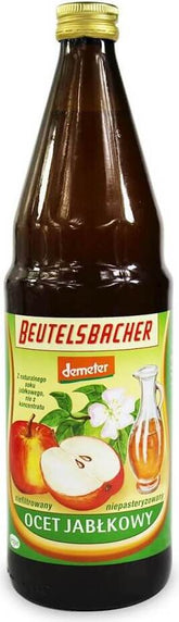 Äppelcidervinäger naturligt grumlig EKO 330 ml - BEUTELSBACHER